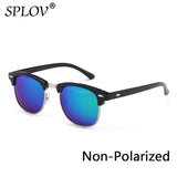 2018 New Fashion  Semi Rimless Polarized Sunglasses Men Women Brand Designer Half Frame Sun Glasses Classic Oculos De Sol UV400