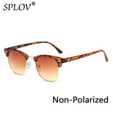 2018 New Fashion  Semi Rimless Polarized Sunglasses Men Women Brand Designer Half Frame Sun Glasses Classic Oculos De Sol UV400