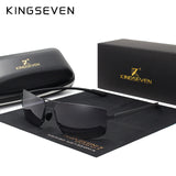 KINGSEVEN Brand Design Sunglasses Men Driving Square Frame Sun Glasses Male Classic Unisex Goggles Eyewear Gafas