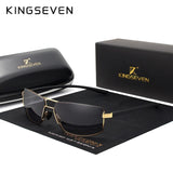 KINGSEVEN Brand Design Sunglasses Men Driving Square Frame Sun Glasses Male Classic Unisex Goggles Eyewear Gafas