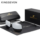 KINGSEVEN 2019 Brand Men Aluminum Sunglasses Polarized UV400 Mirror Male Sun Glasses Women For Men Oculos de sol