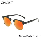 2018 New Fashion  Semi Rimless Polarized Sunglasses Men Women Brand Designer Half Frame Sun Glasses Classic Oculos De Sol UV400