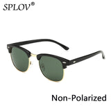 2018 New Fashion  Semi Rimless Polarized Sunglasses Men Women Brand Designer Half Frame Sun Glasses Classic Oculos De Sol UV400