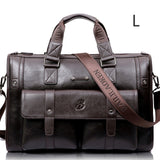 Men Leather Black Briefcase Business Handbag Messenger Bags Male Vintage Shoulder Bag Men's Large Laptop Travel Bags Hot