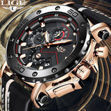 2019 New LIGE Sport Chronograph Men's Waterproof Watches