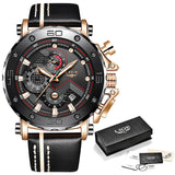 2019 New LIGE Sport Chronograph Men's Waterproof Watches