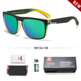 Fashion Guy's Sun Glasses From KDEAM Polarized Sunglasses Men Classic Design All-Fit Mirror Sunglass With Brand Box CE