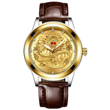 Fashion Men's Luxury Golden Dragon Watches