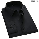 Men's Business Casual Long Sleeves Shirts Soft and Comfortable