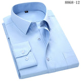 Men's Business Casual Long Sleeves Shirts Soft and Comfortable