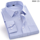 Men's Business Casual Long Sleeves Shirts Soft and Comfortable