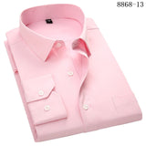 Men's Business Casual Long Sleeves Shirts Soft and Comfortable