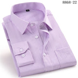 Men's Business Casual Long Sleeves Shirts Soft and Comfortable