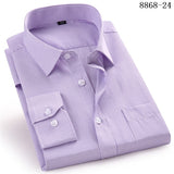 Men's Business Casual Long Sleeves Shirts Soft and Comfortable