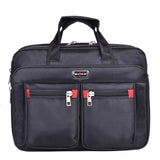 Business Computer Handbags Portable Zipper Shoulder 15.6 Inch Laptop Bag Men Shoulder Bag Black Waterproof men's Office Bag