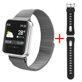 Smartwatch P68 band IP68 waterproof | heart rate & blood pressure monitor for iPhone Android