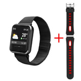 Smartwatch P68 band IP68 waterproof | heart rate & blood pressure monitor for iPhone Android