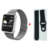 Smartwatch P68 band IP68 waterproof | heart rate & blood pressure monitor for iPhone Android