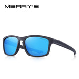 MERRYS DESIGN Men Classic Polarized Sunglasses Male Sport Fishing Shades Spuare Mirror Eyewear UV400 Protection S3012