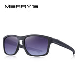 MERRYS DESIGN Men Classic Polarized Sunglasses Male Sport Fishing Shades Spuare Mirror Eyewear UV400 Protection S3012