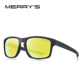 MERRYS DESIGN Men Classic Polarized Sunglasses Male Sport Fishing Shades Spuare Mirror Eyewear UV400 Protection S3012