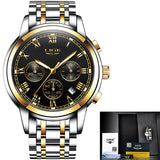 2019 New Men's Luxury Brand LIGE Chronograph's Sports Watches