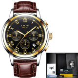 2019 New Men's Luxury Brand LIGE Chronograph's Sports Watches