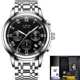 2019 New Men's Luxury Brand LIGE Chronograph's Sports Watches