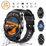 V8 SmartWatch Bluetooth Smartwatch Touch Screen Wrist Watch with Camera/SIM Card Slot, Waterproof Smart Watch DZ09 X6 VS M2 A1