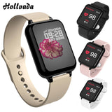 B57 Fitness Tracker Smart Watch Waterproof For IOS & Android With Heart Rate Monitor & Blood Pressure Functions