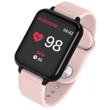 B57 Fitness Tracker Smart Watch Waterproof For IOS & Android With Heart Rate Monitor & Blood Pressure Functions